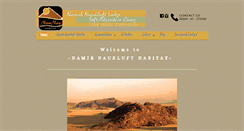 Desktop Screenshot of namib-naukluft-lodge.com